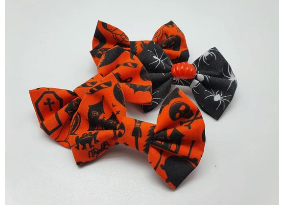 Halloween Small Hair Bows