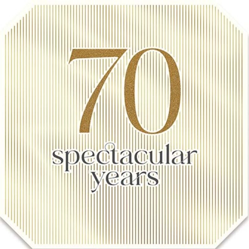 70 spectacular years - Pigment card - Cards Company