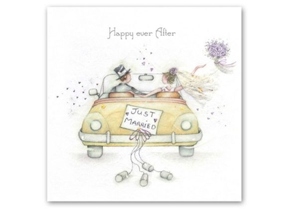 Happy Ever After - Wedding card by Berni Parker