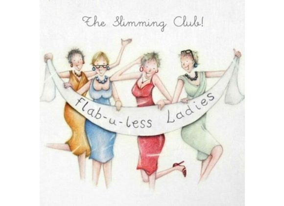 The Slimming Club card By Berni Parker  