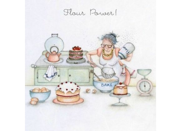 Flour Power By Berni Parker  