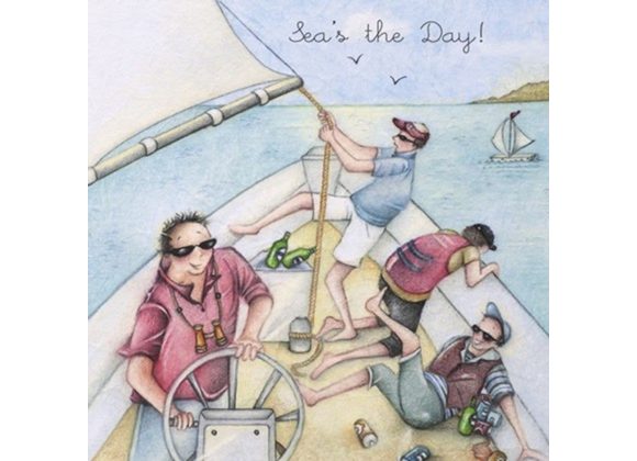 Sea's the Day - Card by Berni Parker