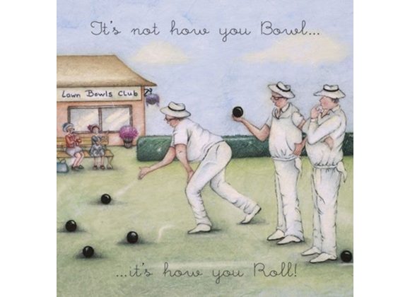 Its not how you Bowl - Berni Parker Card