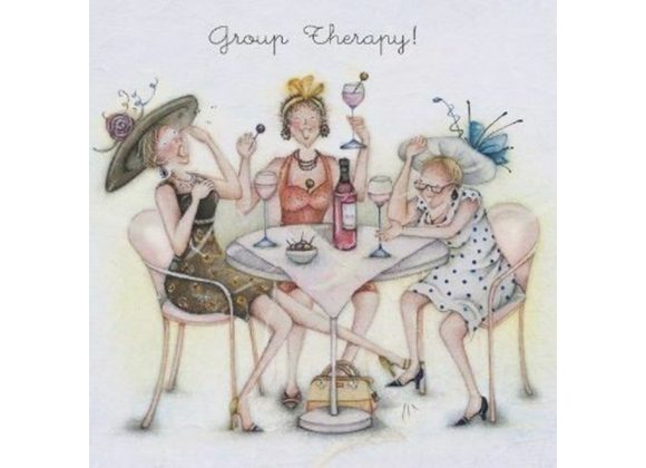 Group Therapy - Card by Berni Parker