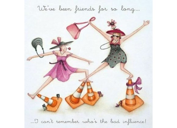 Friends for so long... Card by Berni Parker