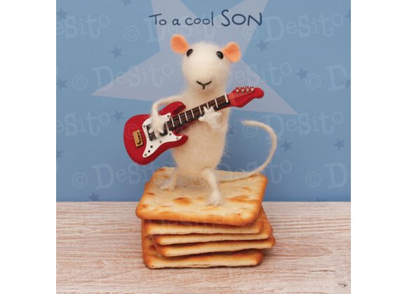 To a cool SON - Mouse with guitar