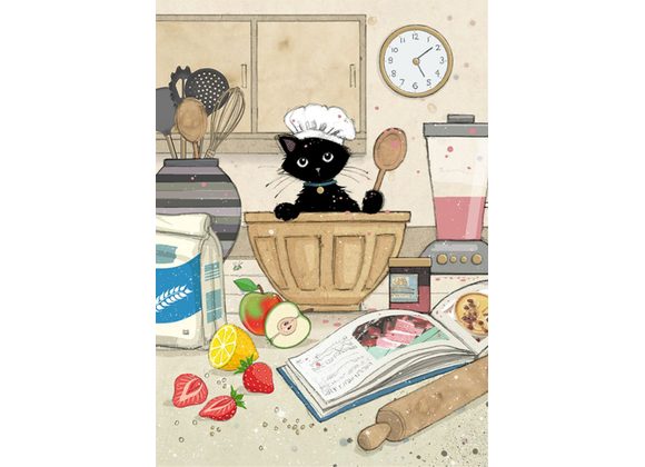 Chef Kitty - Bug Art Card