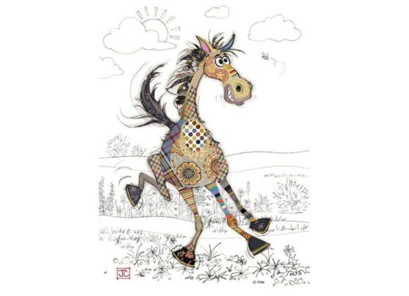 Herbie Horse - Bug Art Kooks Card 