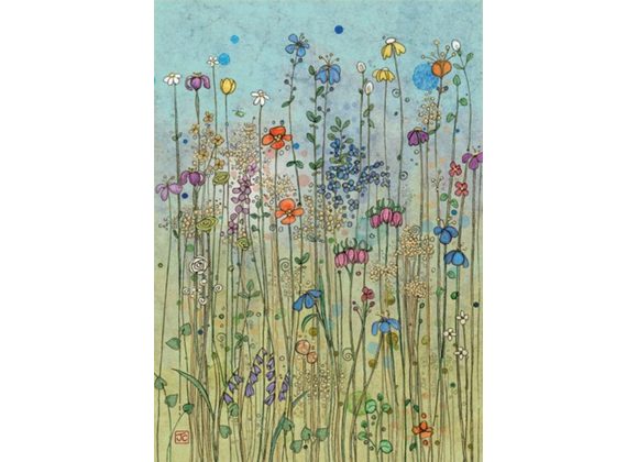 Meadow Card - Bug Art Card