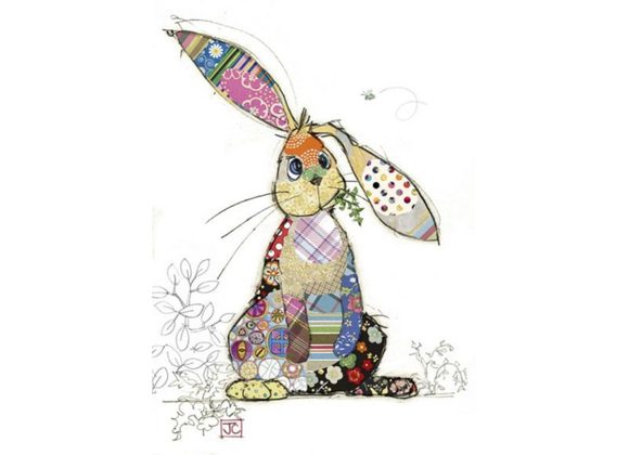 Binky Bunny - Bug Art Kooks Card