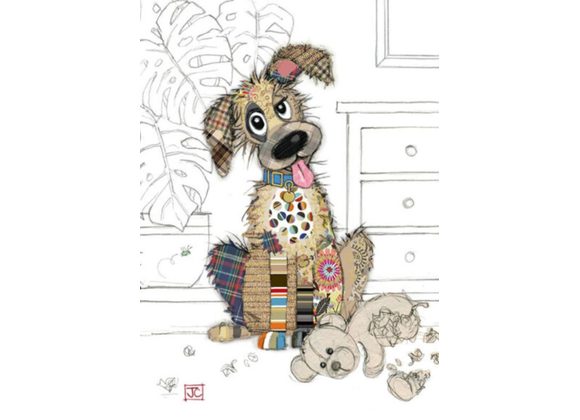 Murphy Mutt - Bug Art Kooks Card 