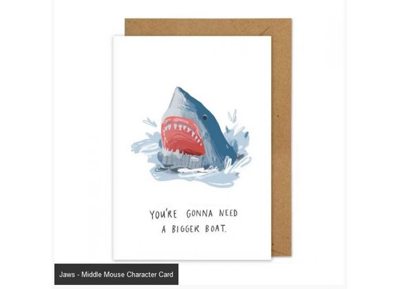 Jaws - Middle Mouse Character Card