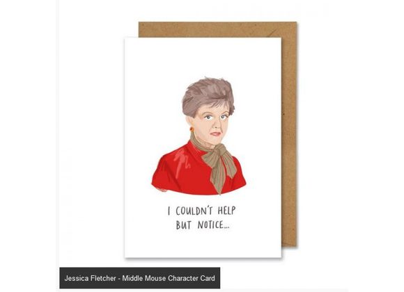 Jessica Fletcher - Middle Mouse Character Card