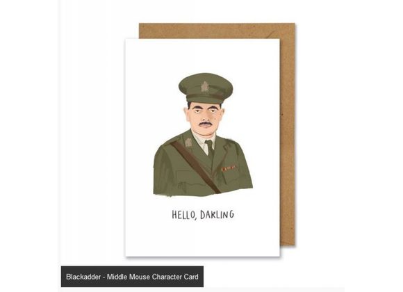 Blackadder - Middle Mouse Character Card