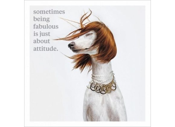 Sometimes Being Fabulous Is Just About Attitude card