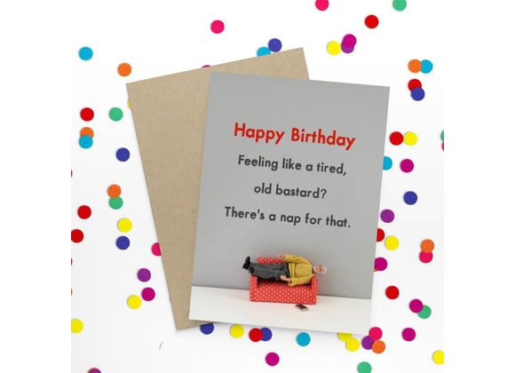 There's a Nap for that - Birthday Card 