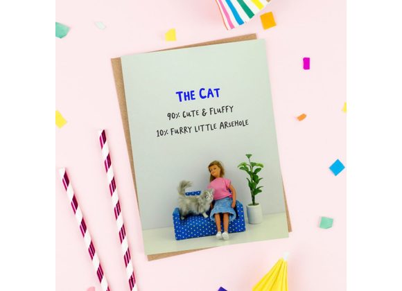 The Cat 90% cute & fluffy - by Bold & Bright