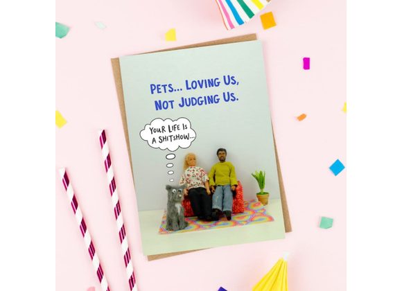 Pets Loving Us card by Bold & Bright