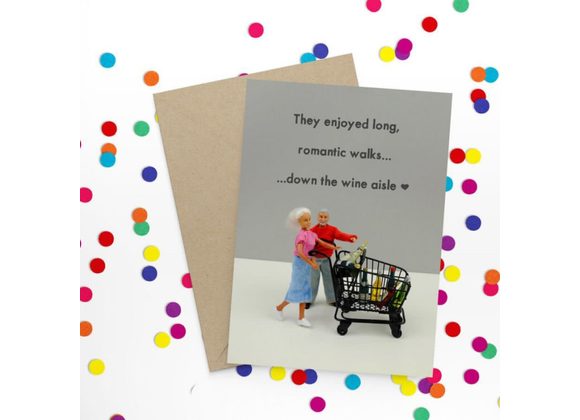 ROMANTIC WALKS - Bold & Bright Card 