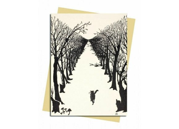 The Cat that Walked by Himself Greetings Card
