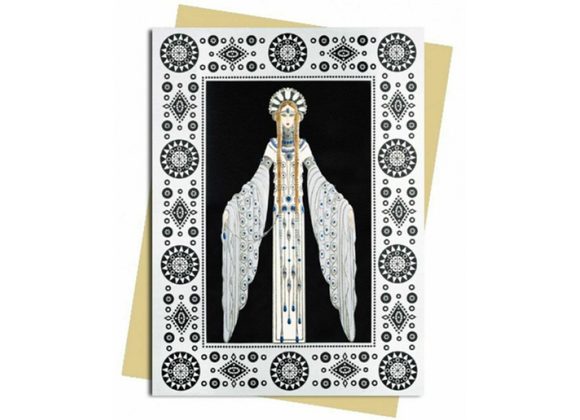 Byzantine Erté Greeting Card