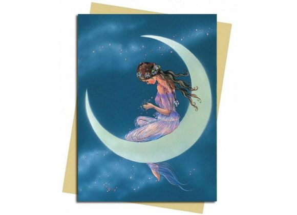 Moon Maiden Greeting Card