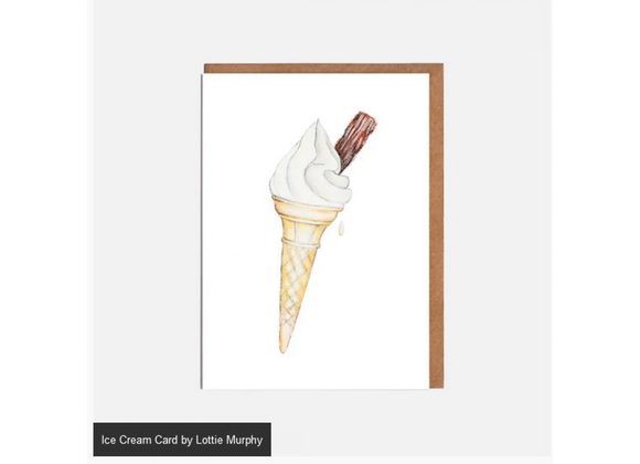 Ice Cream Card by Lottie Murphy