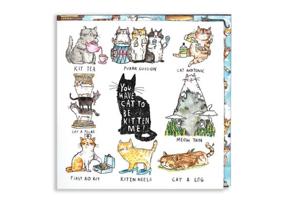 Cat to be kitten me! - Jelly Armchair Card 