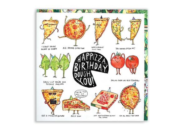 Happizza Birthday Dough You! - Jelly Armchair Card