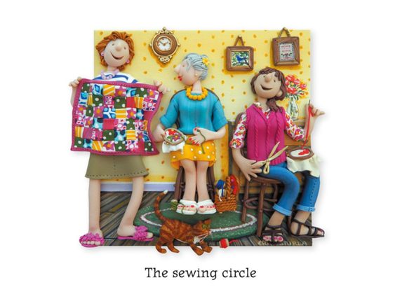 The Sewing Circle by Erica Sturla