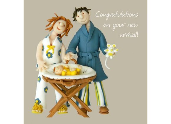 Congratulations on your new arrival! by Erica Sturla