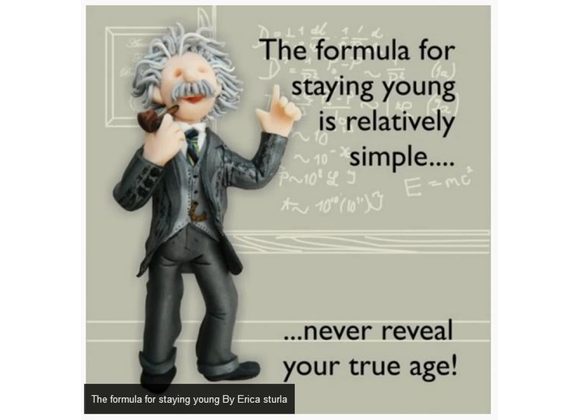 The formula for staying young By Erica sturla