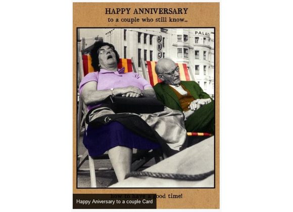 Happy Anniversary to a couple Card