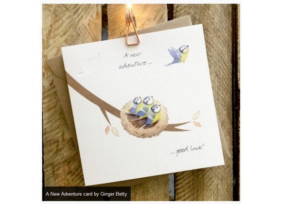 New Adventure card by Ginger Betty