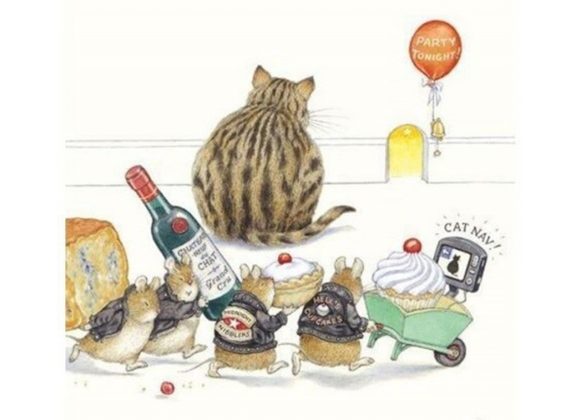 Cat Nav card by Peter Cross