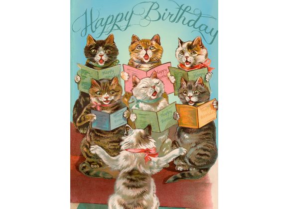 The Cat's Chorus - Happy Birthday by Madame Treacle 