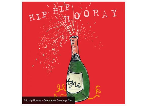 Hip hip Hooray! by Poet & Painter