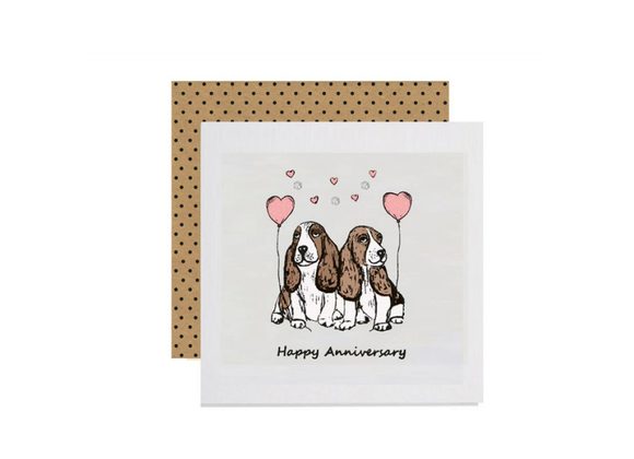 Anniversary Dogs by Apple & Clover
