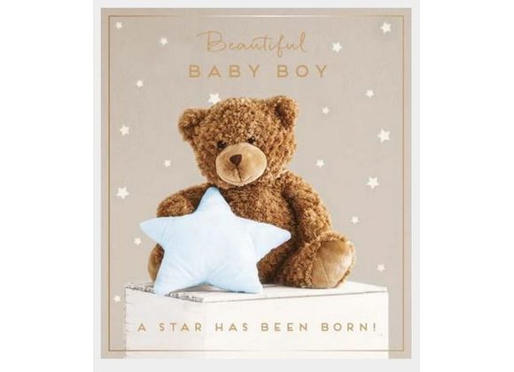 Beautiful Baby Boy Card