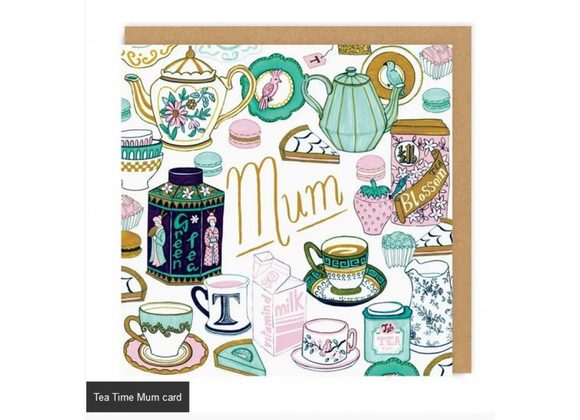 Tea Time Mum card