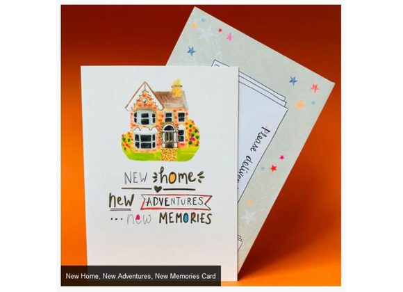 New Home, New Adventures, New Memories Card