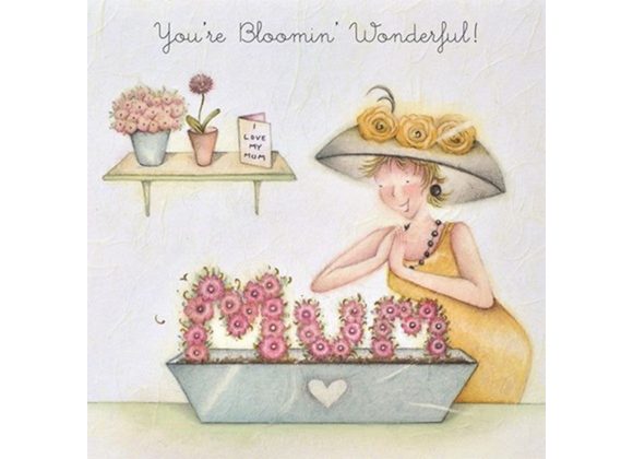 Blooming Wonderful - Mother's Day Card by Berni Parker