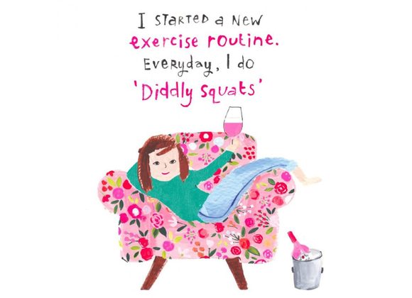 Diddly Squats - I started a new exercise routine...