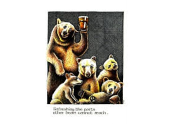 Refreshing Bears by Simon Drew