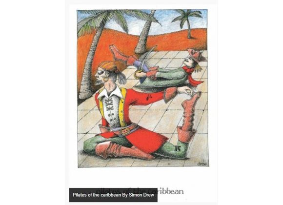 Pilates of the caribbean By Simon Drew