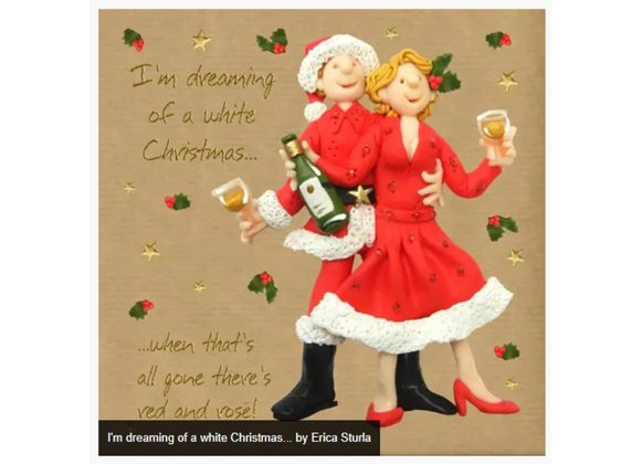 I'm dreaming of a white Christmas... by Erica Sturla
