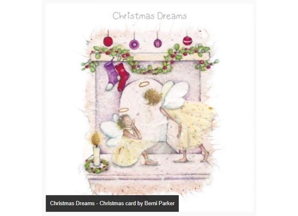 Christmas Dreams - Christmas card by Berni Parker