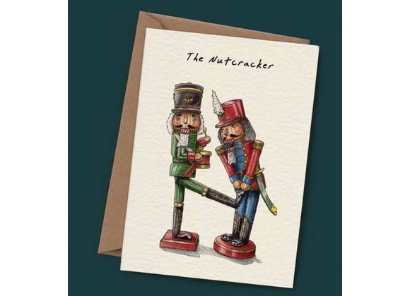 Nutcracker  - Christmas Card by Bewilderbeest