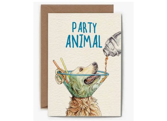 Party Animal - Card by Bewilderbeest