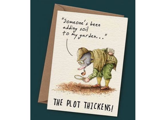 The Plot Thickens - Card by Bewilderbeest